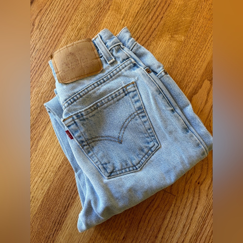 Levi's 512 Light Blue Denim Jeans